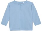 Fixoni Baby-Langarmshirt Solid Ashley Blue Gr. 56, Grössentyp