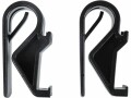 BASIL Adapter Hooks 10-12 mm, Farbe: Schwarz, Sportart: Velo