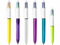 BIC Mehrfarbenkugelschreiber 4 Colours Mega Case 6-teilig