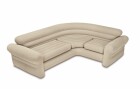 Intex Eck-Sofa aufblasbar Beige, Gewicht: 13 kg, Integrierte
