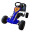 Bild 0 vidaXL Pedal-Gokart Blau