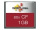 MaxFlash CF-Karte 80x 1 GB, Lesegeschwindigkeit max.: 12 MB/s