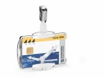 DURABLE Ausweishalter RFID Hartbox mit Clip für 1 Ausweis