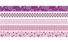 Heyda Washi Tape Blumen mini Pink, Detailfarbe: Pink, Länge