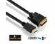 PureLink Kabel HDMI - DVI-D, 1 m, Kabeltyp: Anschlusskabel