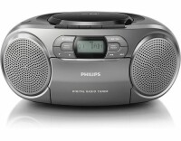 Philips Radio/CD-Player AZB600 Anthrazit, Radio Tuner: FM, DAB+
