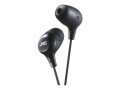 JVC In-Ear-Kopfhörer HA-FX38 – Schwarz, Detailfarbe: Schwarz