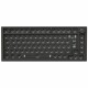 Glorious GMMK Pro TKL Gaming Keyboard Barebone - black slate [ISO-Layout]