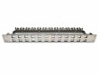 Wirewin Patchpanel 24 Port, Keystone, 1HE 19" Rack Nickel