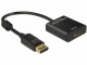 DeLOCK - Adapter Displayport 1.2 male > HDMI female 4K Active