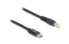 DeLock Ladekabel USB-C zu 5.5 x 2.5 mm Stecker