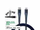 4smarts USB 2.0-Kabel PremiumCord MFI USB C - Lightning