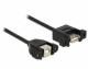 DeLock USB2.0 Einbaukabel, A -B, 25cm, SW, Typ