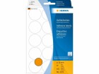 HERMA - Paper - permanent self-adhesive - orange