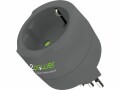 Q2Power Country-Reiseadapter EU-CH/IT/BRA, Anzahl Pole: 3, USB