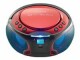 Lenco CD-Player SCD-550 rot,Lichteff. Netz-und