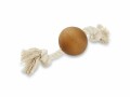Wolters Hunde-Spielzeug Pure Nature Spielball am Seil, S, 19