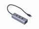 i-tec USB-C 3.1 Metal HUB - Hub - 4