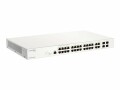D-Link Switch 24G 4SFP PoE 370W Nucl 24x10/100/1000 4xSFP
