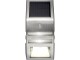 Star Trading Wandleuchte Solar Wally, Silber, Dimmbar: nicht dimmbar