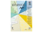 URSUS Bastelpapier Naturpapier Aqua 23 x 33 cm, 70