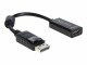 Bild 5 DeLock Adapter Displayport - HDMI Schwarz, Kabeltyp: Adapter