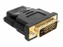 DeLock Adapter DVI-D - HDMI, Kabeltyp: Adapter, Videoanschluss