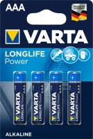VARTA     VARTA Batterie Longlife Power 04903 121 414 AAA/LR03, 4
