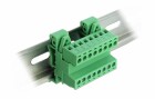 DeLock Terminalblock 8 Pin, 5,08mm Rastermass gewinkelt