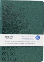 ROOST Notizbuch Denkzettel Eco A5 R25-50 grün 160 Seiten