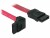Bild 1 DeLock SATA2-Kabel rot, gewinkelt, 30 cm, Datenanschluss Seite A