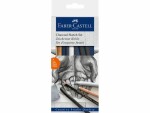 Faber-Castell Zeichenkohle Charcoal 7-teilig, Strichstärke: 7 mm, 6 mm