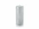 balthasar Zylinderkerze Rustico 15 x 7 cm, Silber, Eigenschaften