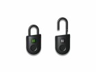 igloohome Padlock Lite, Fingerprint, Schwarz, Schlossart: Fingerprint