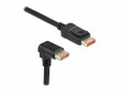 DeLock Kabel Unten gewinkelt DisplayPort - DisplayPort, 2 m