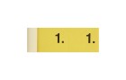 Simplex Notizzettel Garderobenblöcke 1-100, Gelb, Breite: 4 cm
