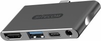 SITECOM USB-C Mulit-Port Mobile Adpt. CN-392 HDMI,USB-A, 3,5mm