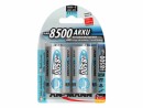 Ansmann Akku 2x D 8500 mAh, Spannung: 1.2 V