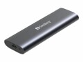 Sandberg - Speichergehäuse - M.2 - M.2 NVMe Card - USB 3.2 (Gen 2