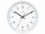 NeXtime Wanduhr Easy Big Weiss, Form: Rund, Detailfarbe: Weiss