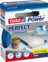 TESA Extra Power Perfect 2.75mx19mm 563410002 Gewebeband. blau