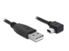 DeLock USB-mini-Kabel 2m A-MiniB(5-Pol), USB 2.0, Mini-B