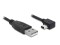 Bild 1 DeLock USB 2.0-Kabel USB A - Mini-USB B 2