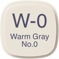 COPIC Marker Classic 20075108 W-0 - Warm Grey No.0