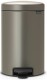 BRABANTIA Treteimer NewIcon - 113628    12 Liter platinum