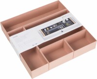BIGSO BOX OF SWEDEN Pultorganisator Emma 780552101 dusty pink 5er-Set