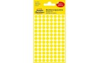 Avery Zweckform Klebepunkte 8 mm Gelb, Detailfarbe: Gelb, Set: Ja