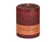 Schulthess Kerzen Kerze Dunkelrot 8 cm, Eigenschaften: Herstellungsort CH
