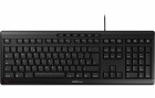 Cherry Tastatur Stream UK-Layout Schwarz, Tastatur Typ: Business