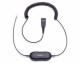 Jabra Smart Cord QD to RJ9 coiled with 8-position